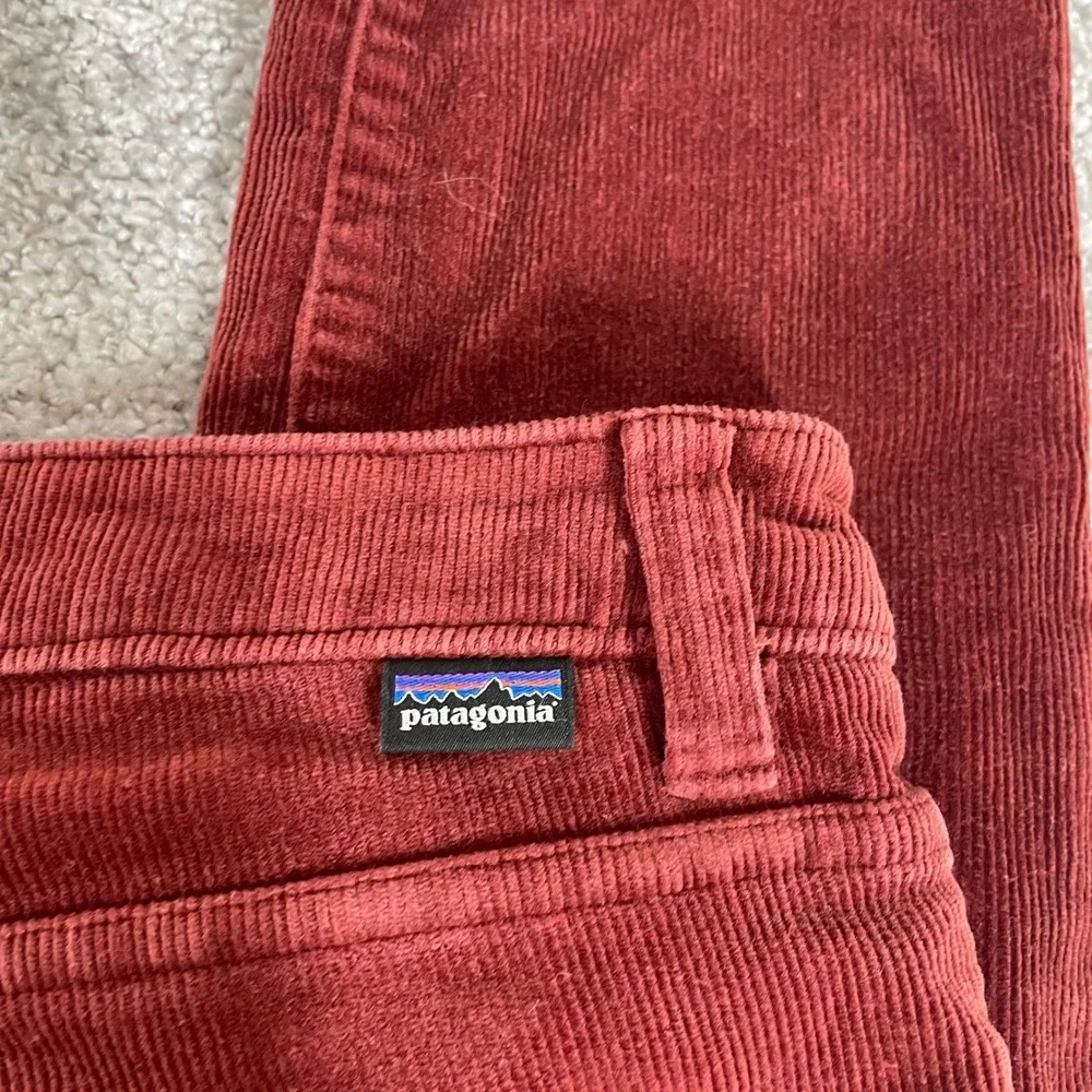 Patagonia Corduroy Pants Womens 29 Fitted Slim Fit (Sz Tag 26) Organic Cotton